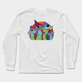 Family mushrooms Long Sleeve T-Shirt